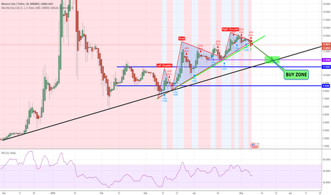 Binance BNB short to 12 $