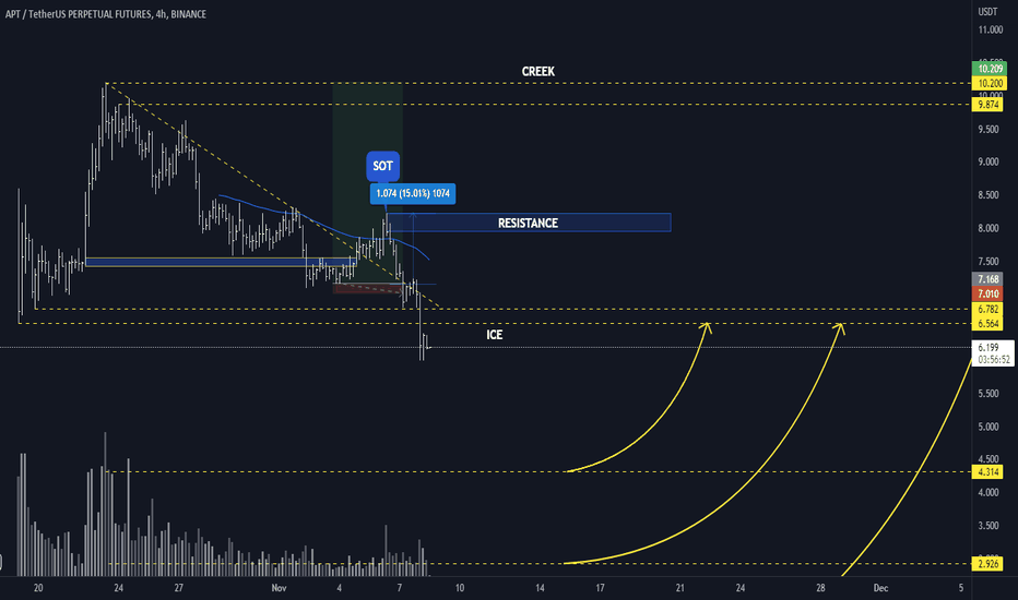 APTUSDTPERP - Where will the coin go?