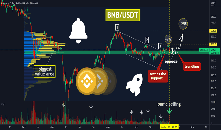 🔥RETAILERS PANIC: IS DUMP coming? BNB return to my entry point!