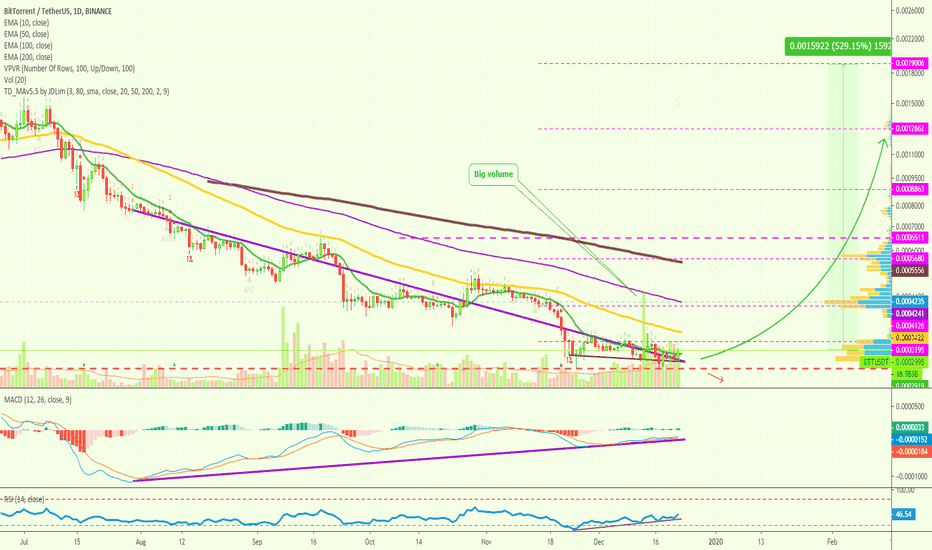 Time Is Running Out For BitTorrent | Bullish Divergence (525%+)