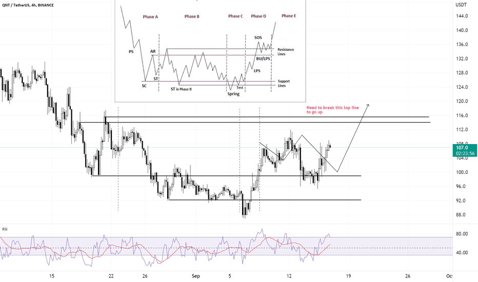 QNT in possibly Wyckoff distribution