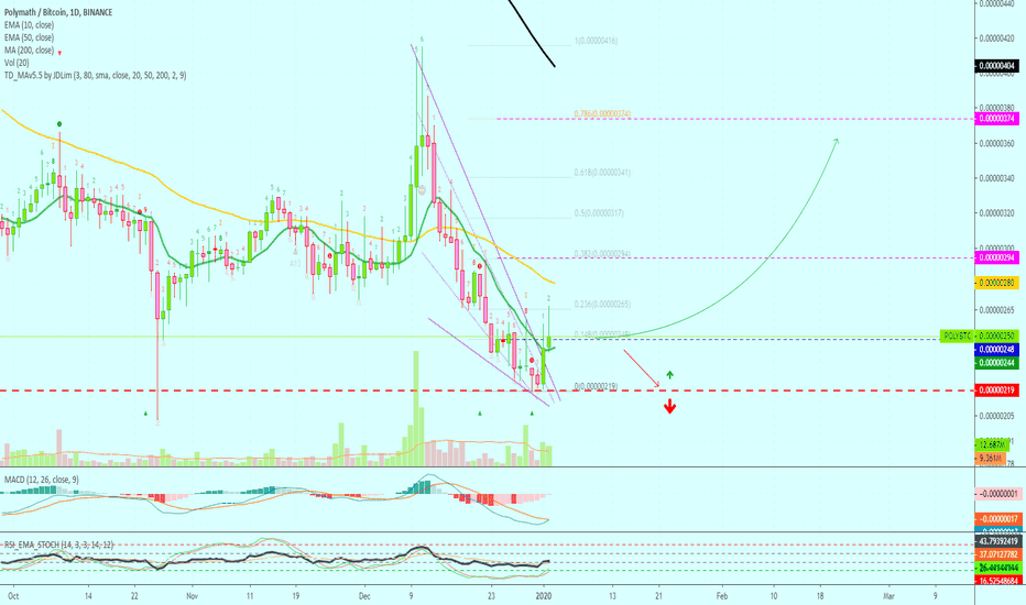 Polymath Falling Wedge Breaks | Next Target Mapped!