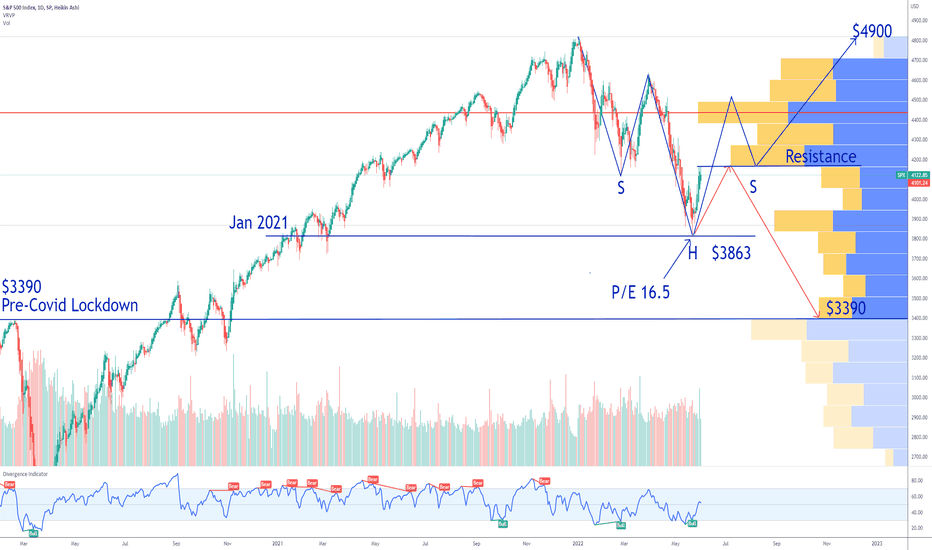 SPX Jamie Dimon: economic hurricane coming our way!