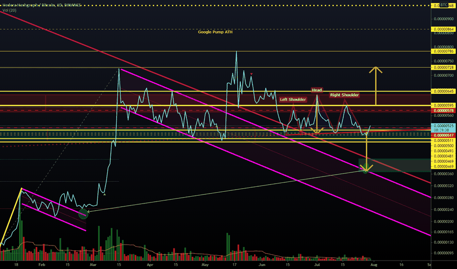 HBAR / BTC - Failed Head/Shoulders Targets 728