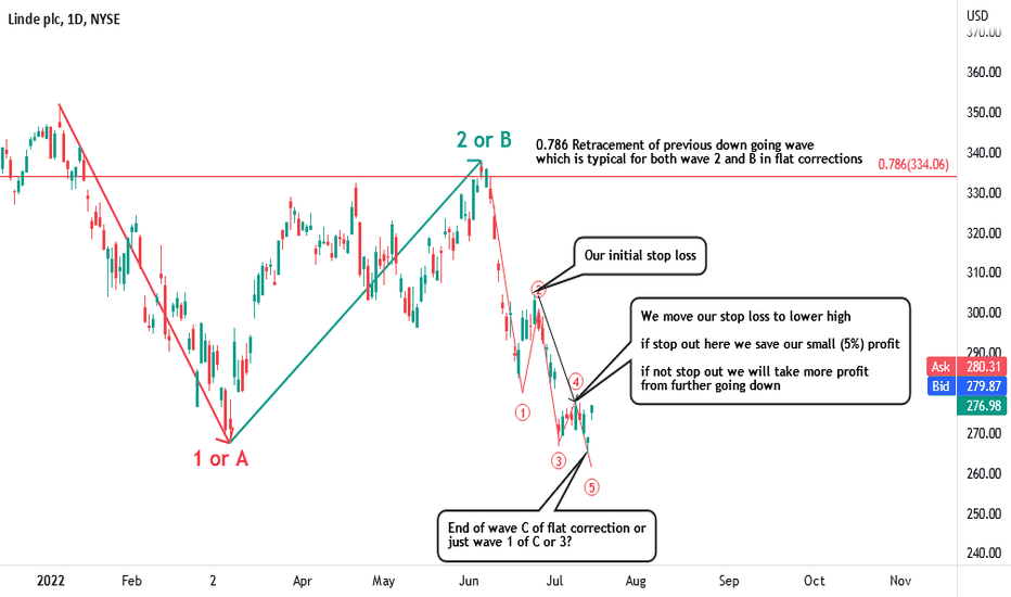 LIN Update, End of correction or further decline?