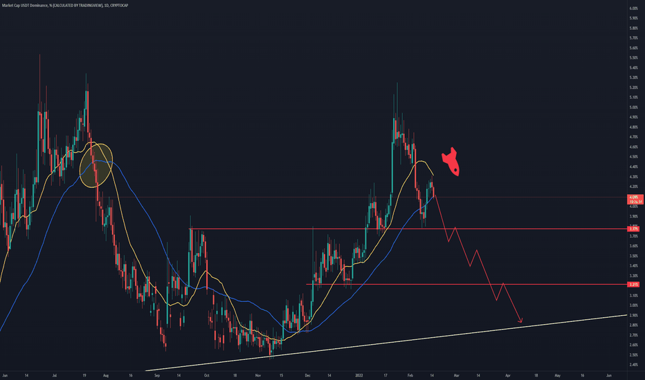 USDT.D 1D CHART WILL BULL MARKET STARTS?