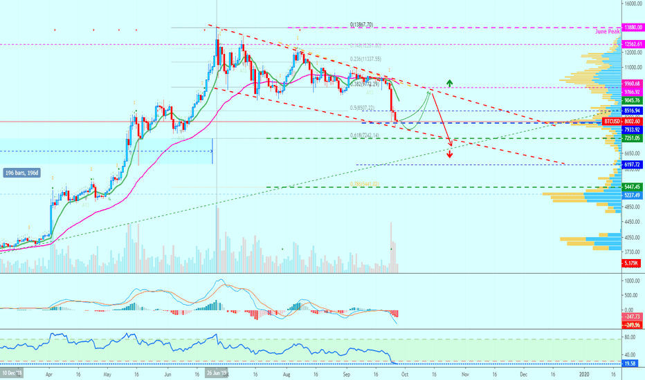 Bitcoin Bounces To $9k, Likely Go Mid $6k Next Month + Altcoins