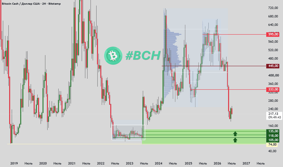 BCH - спот-зона на несколько иксов от фундаментального проекта