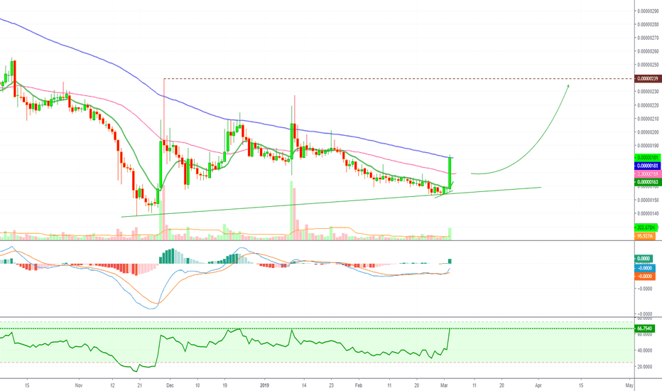 Verge (XVGBTC) Strong Breakout [Trade Active](150% PP)