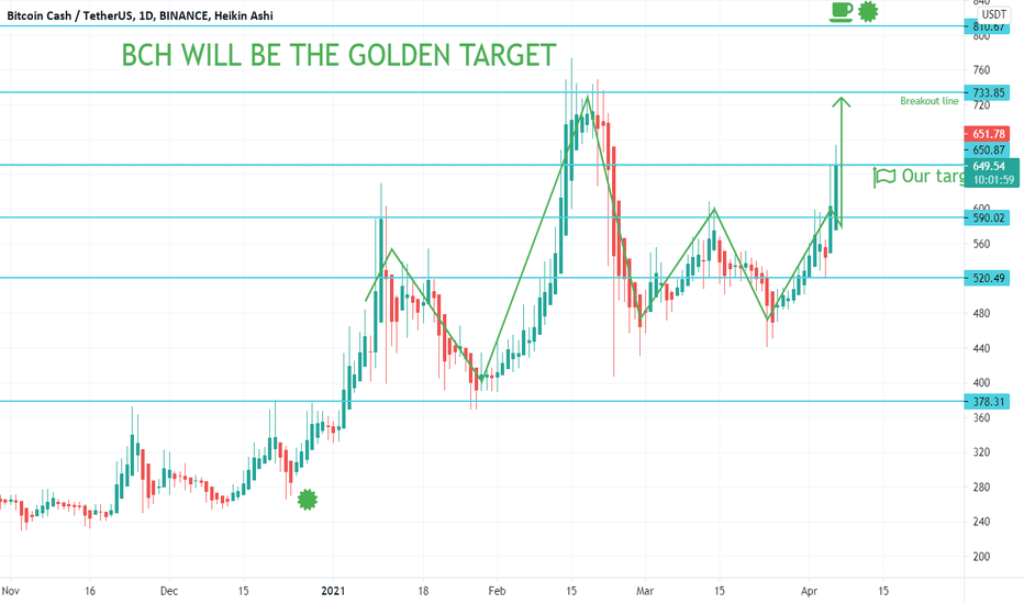 HODL BCH BEFORE HUGE INCREASE -ITS OUR NO 1 COIN AT THIS MOMENT!