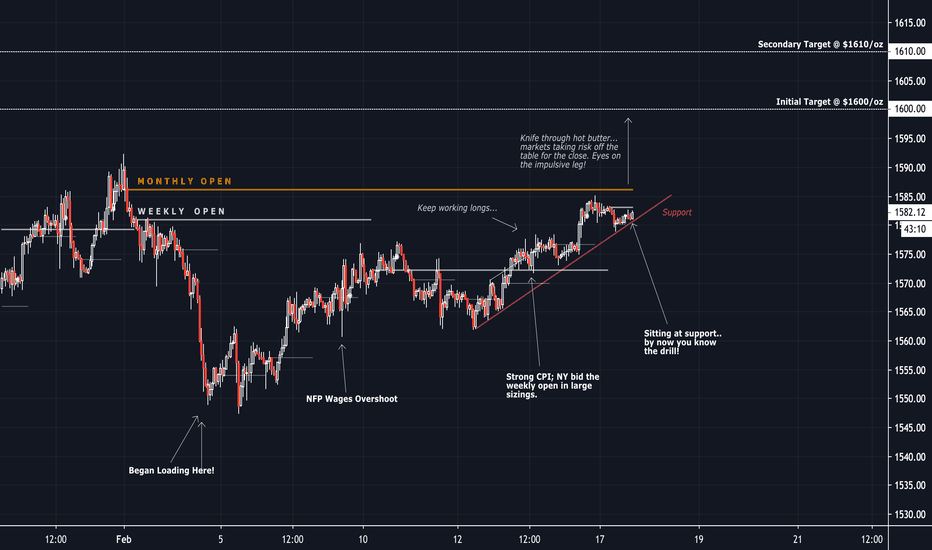 ridethepig | XAU Market Commentary 2020.02.17