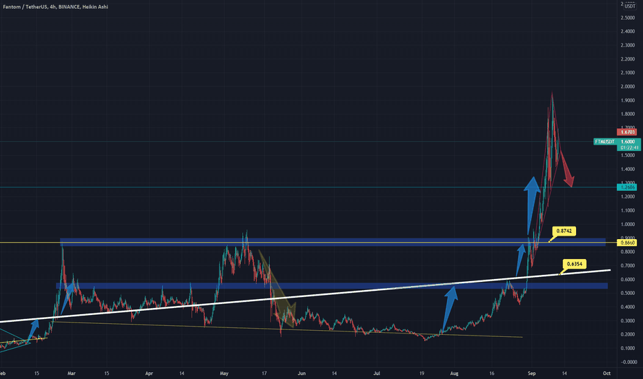 FANTOM - 12X Higher But Time to take Profit is Now