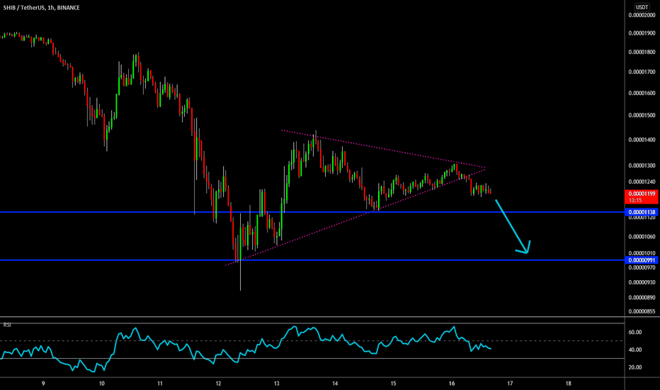 🔥 SHIBA Short-Term Bear Flag