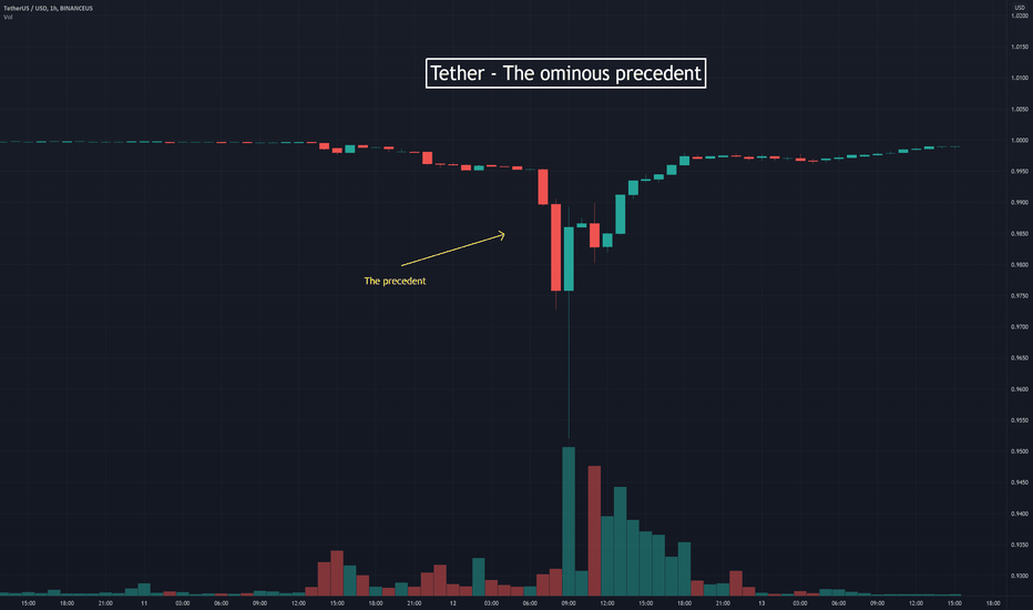 Tether - The ominous precedent and another scapegoat?