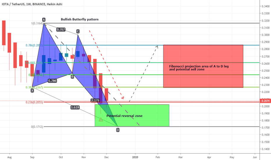 IOTA Mid Term Technical Analysis | IOTA Formed Bullish Butterfly