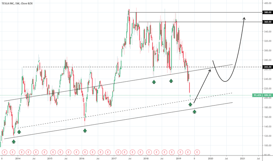 Tesla: Long term buy opportunity.