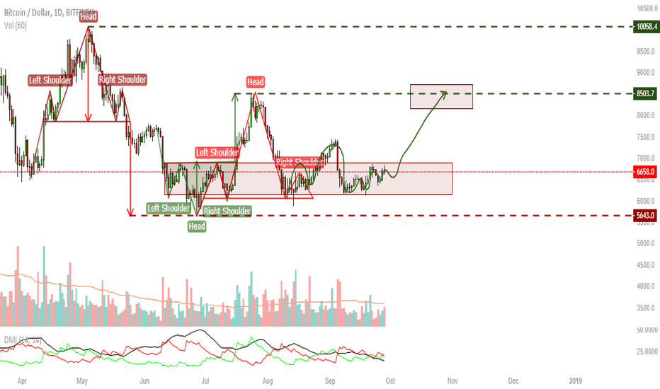 BTC RARE SCENARIO UPDATE.6 (5 H&S!)