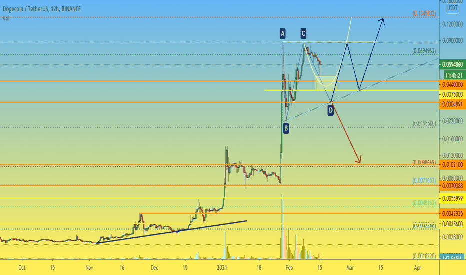 DOGE 12h Will Musk still send Doge to the moon on his rocket?