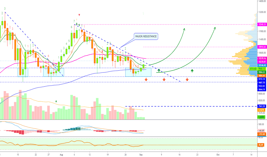 Bitcoin Bounce In-Play | Can Hit $10,900 But Not There Yet!