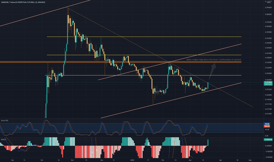1000SHIB : Support & Resistance (Global view) 
