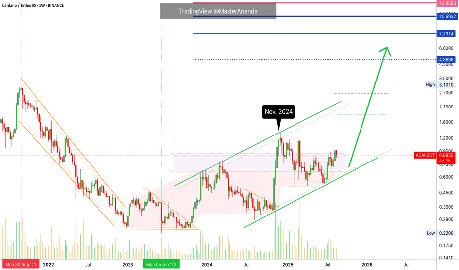 Cardano Bullish · Remember The Bigger Picture (Long-Term Growth)