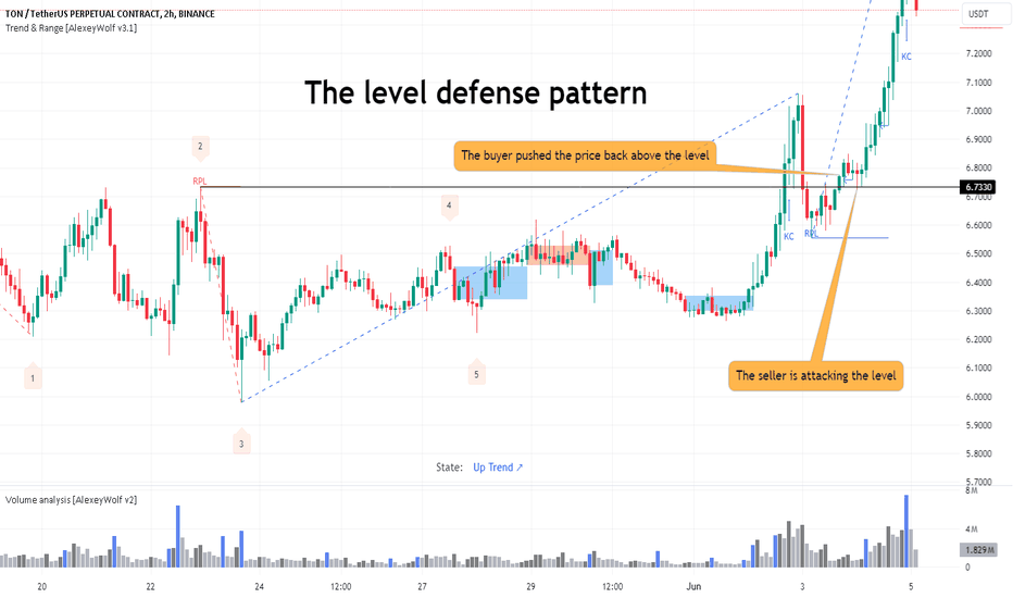 The level defense pattern
