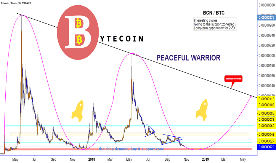 BYTECOIN + 100%