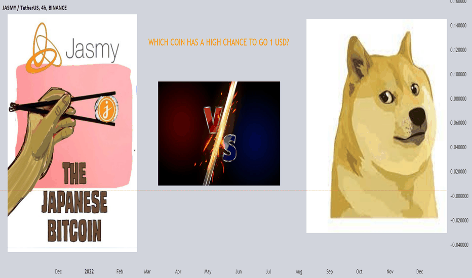 JASMY HAS MORE CHANCE TO ENTER 1 USD THEN DOGE