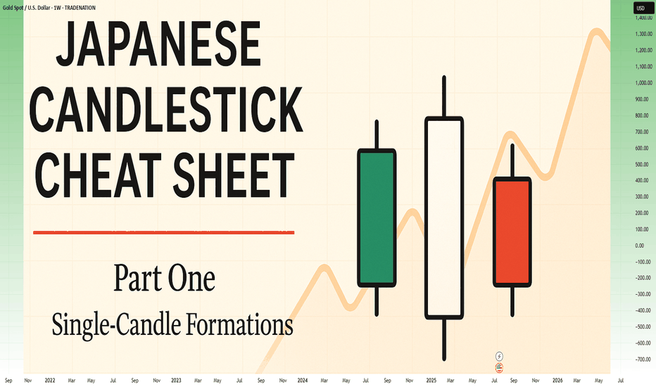 Japanese Candlestick Cheat Sheet – Part One