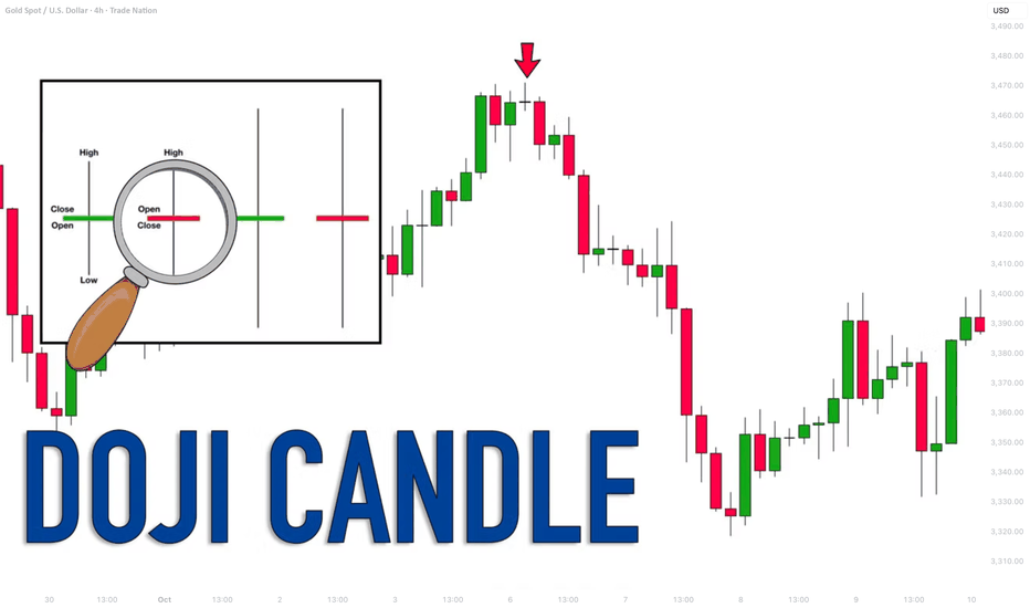 Learn Profitable Doji Candle Trading Strategy (GOLD, FOREX)