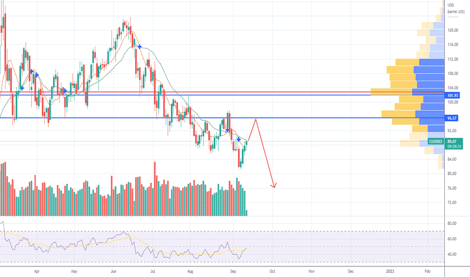 Crude Oil in Daily timeframe. UPDATED