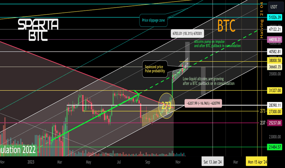 BTC/USD Local trend 11/19/2023