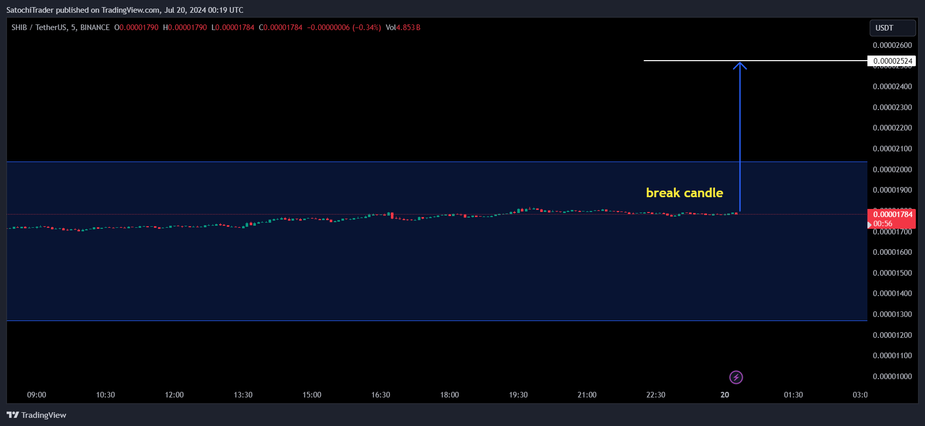 BINANCE:SHIBUSDT Chart Image by SatochiTrader