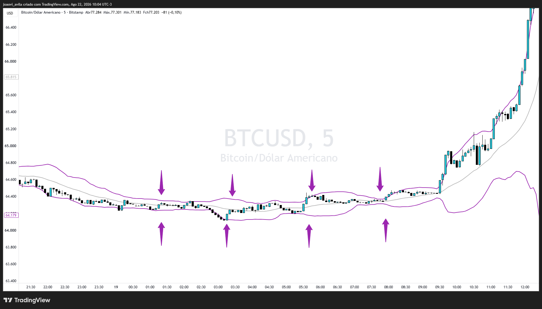 BITSTAMP:BTCUSD Chart Image by joaovi_avila