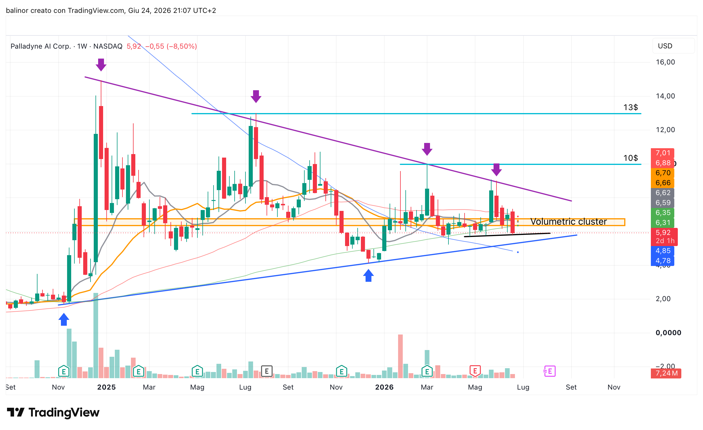BATS:PDYN Chart Image by balinor