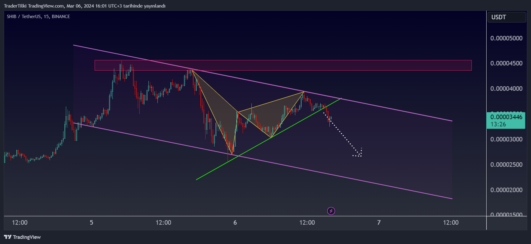 BINANCE:SHIBUSDT 차트 이미지 - TraderTilki 제공