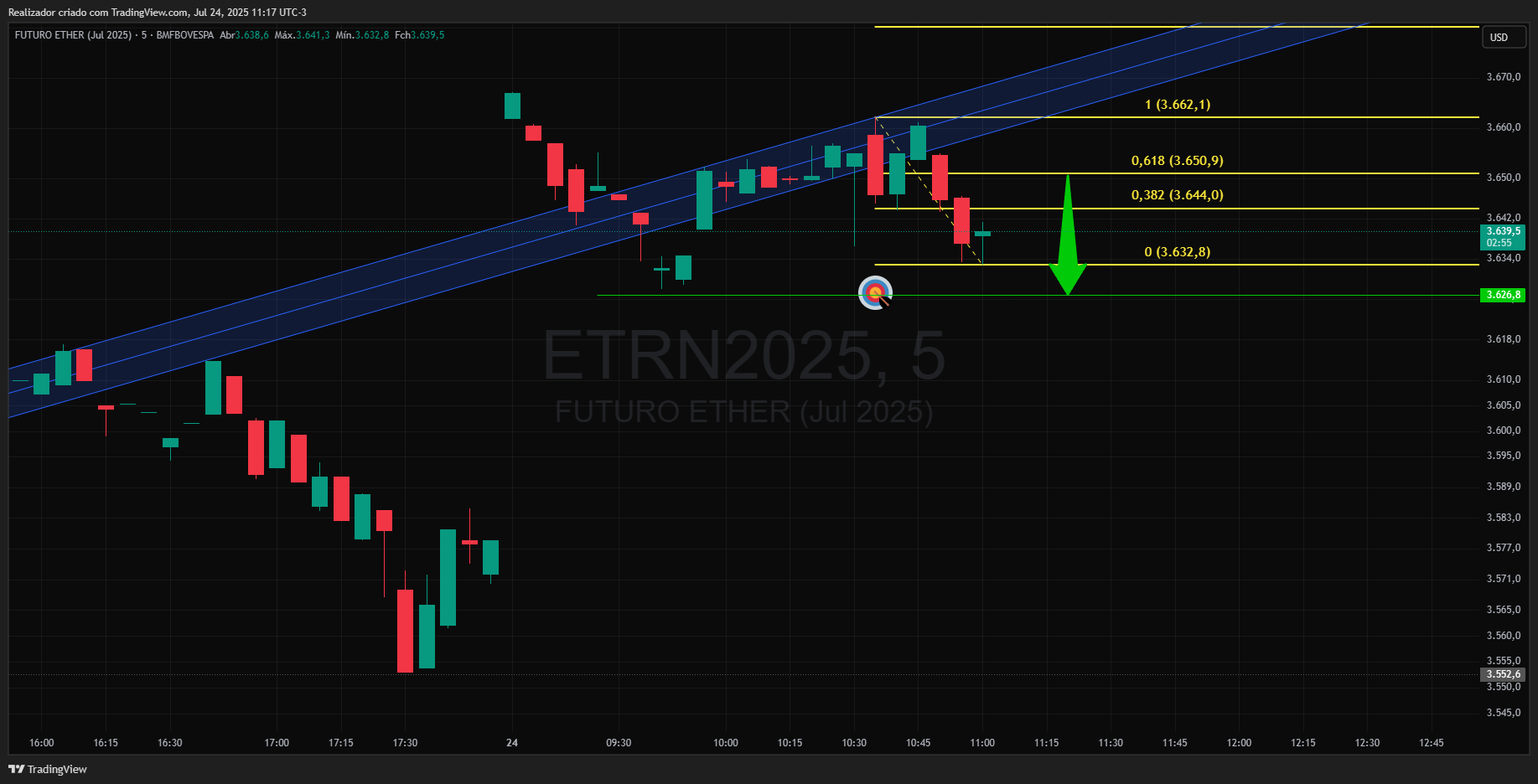 BMFBOVESPA_DLY:ETRN2025 Chart Image by Realizador