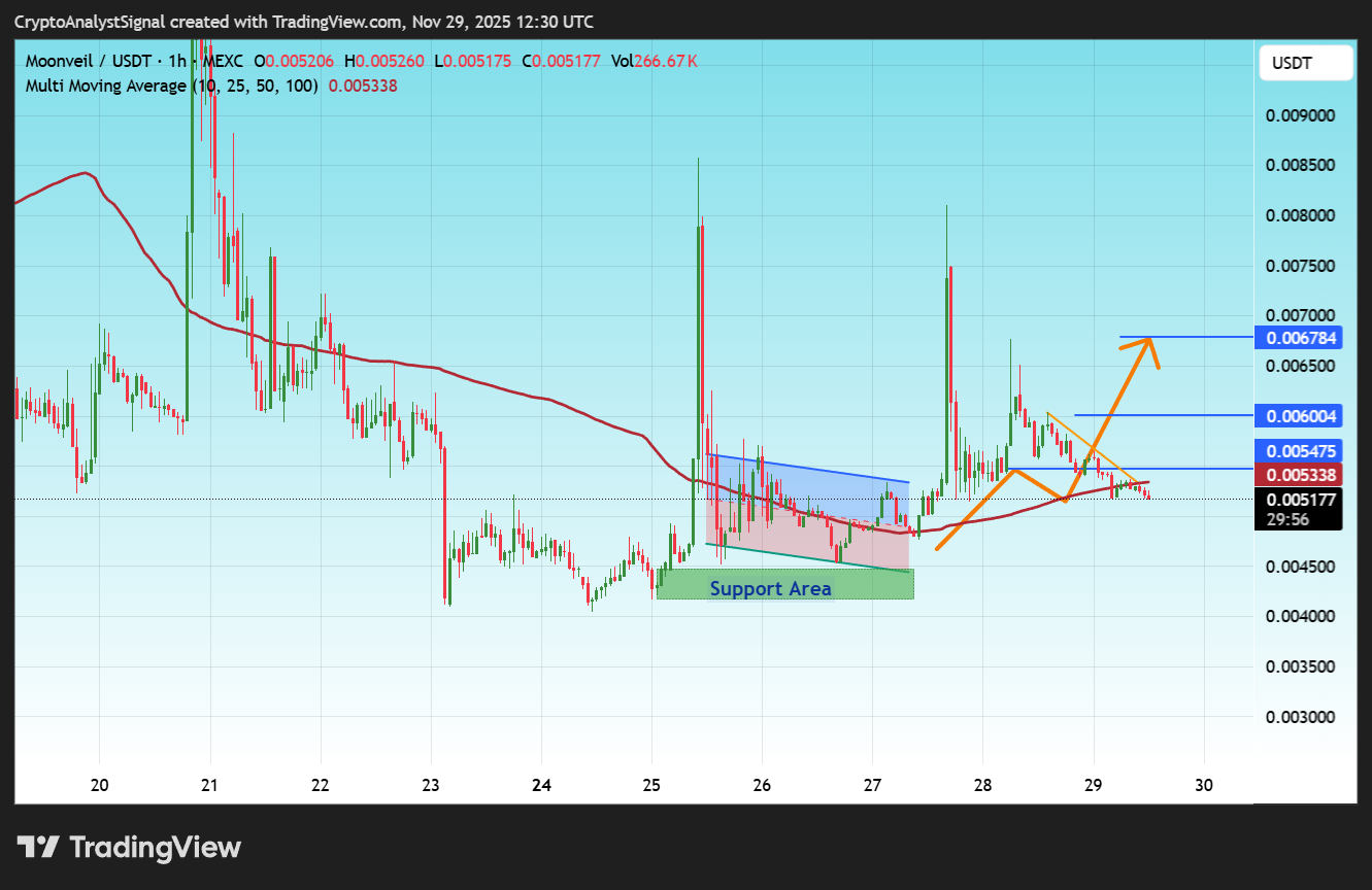 MEXC:MOREUSDT Chart Image by CryptoAnalystSignal