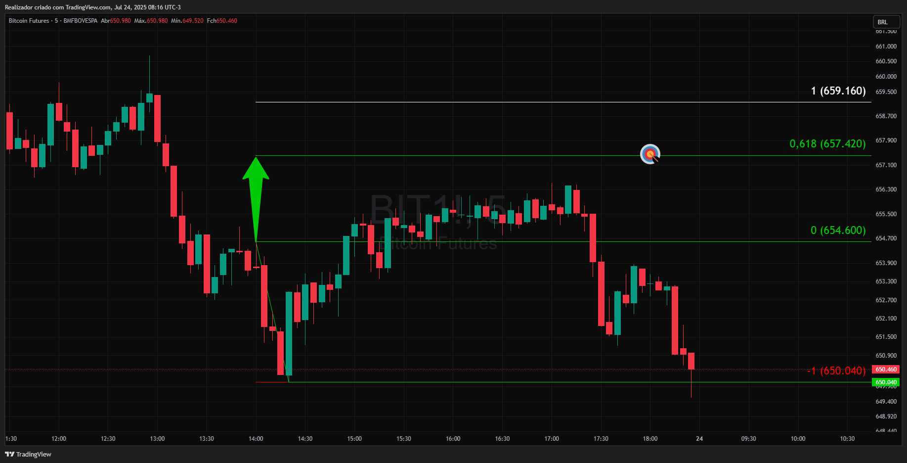 BMFBOVESPA_DLY:BIT1! Chart Image by Realizador