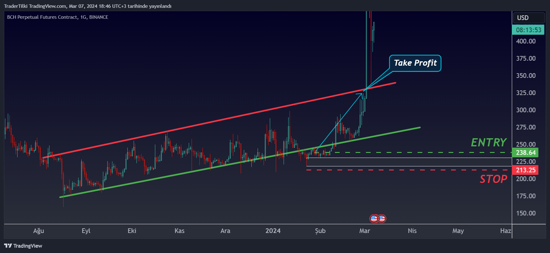 BINANCE:BCHUSD.P Chart Image by TraderTilki
