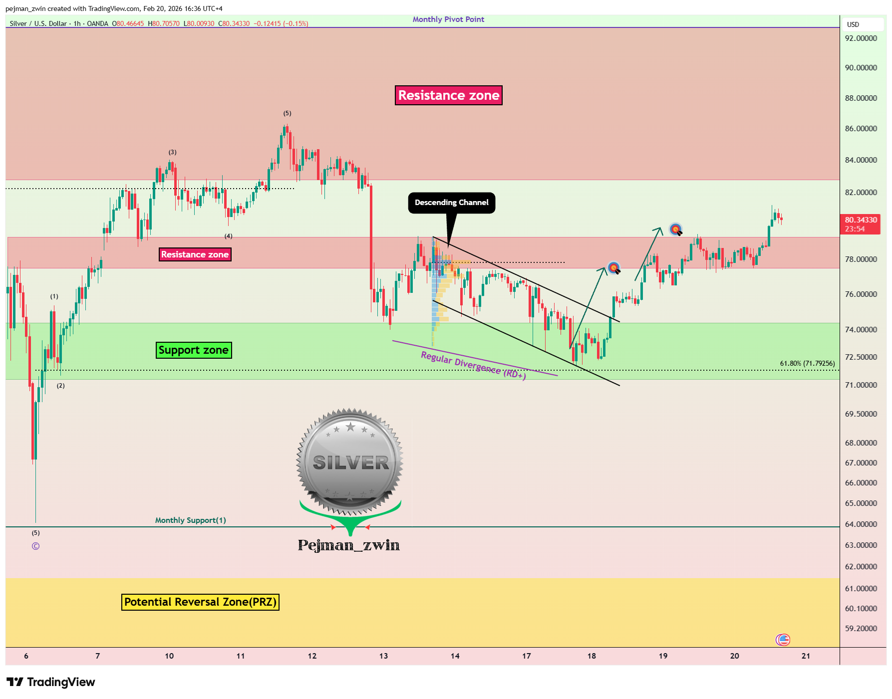OANDA:XAGUSD Chart Image by pejman_zwin