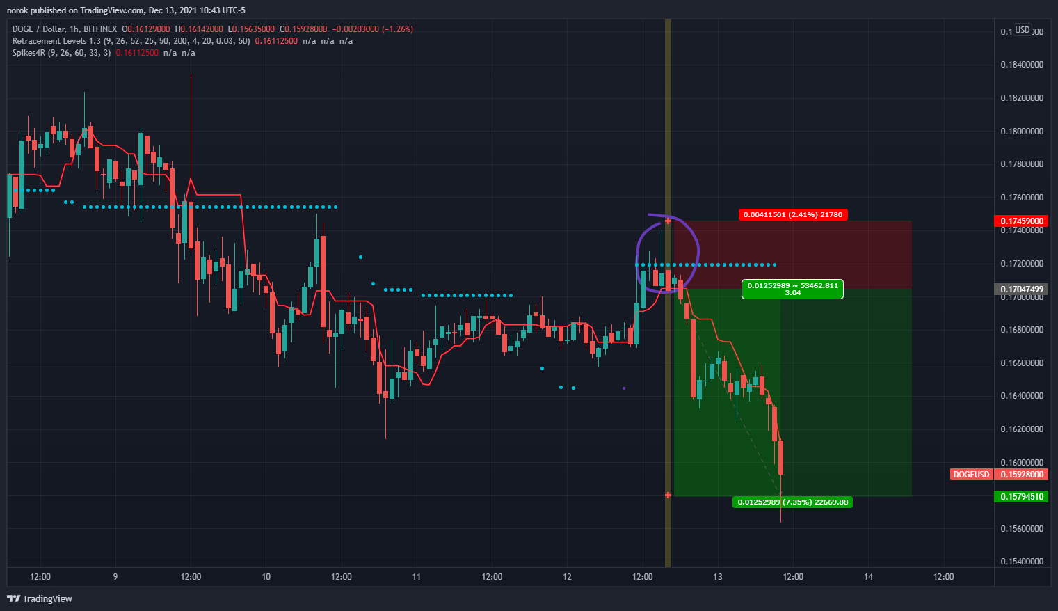 BITFINEX:DOGEUSD Chart Image by norok