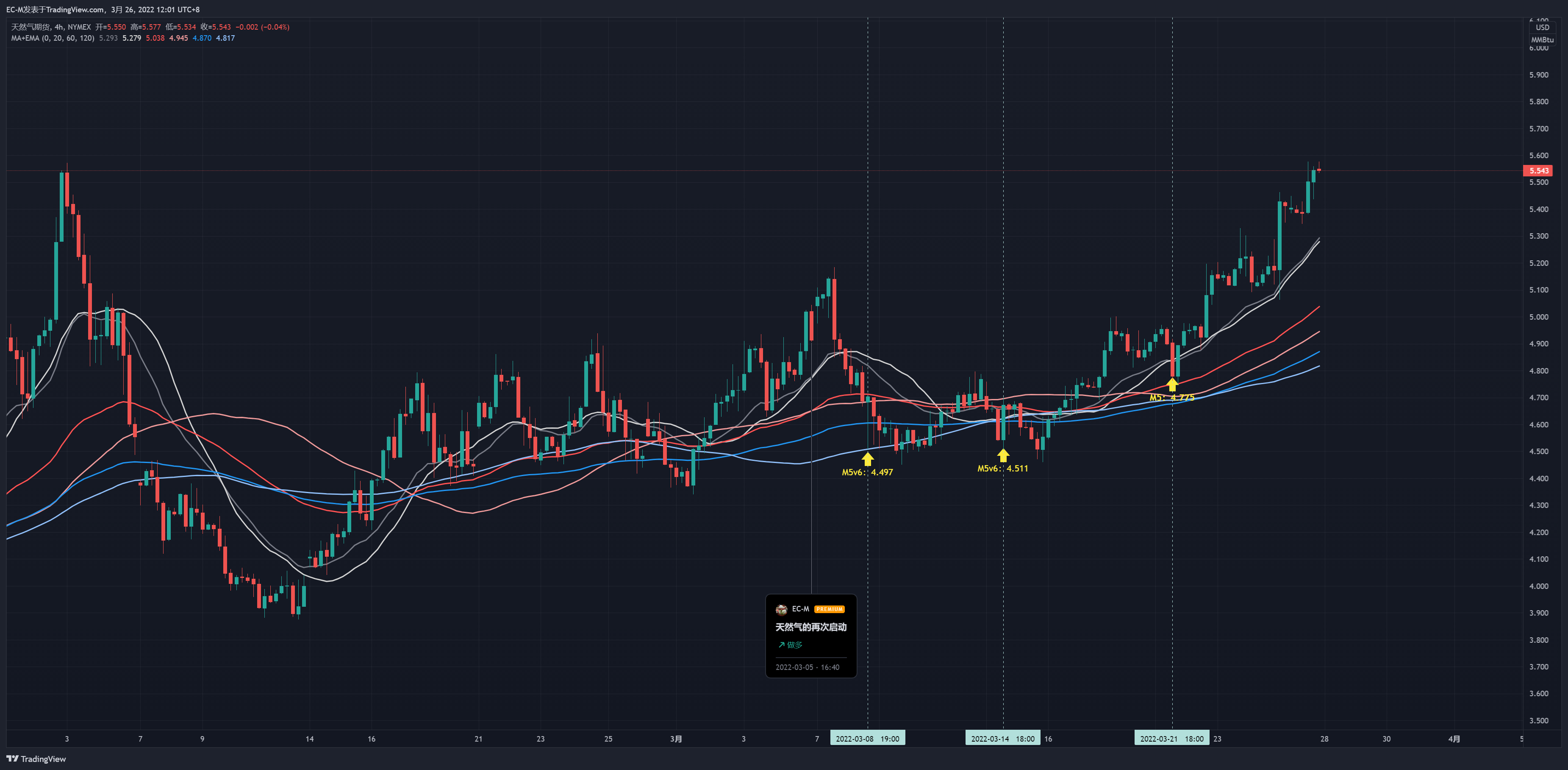 NYMEX:NG1! Chart Image by EC-M