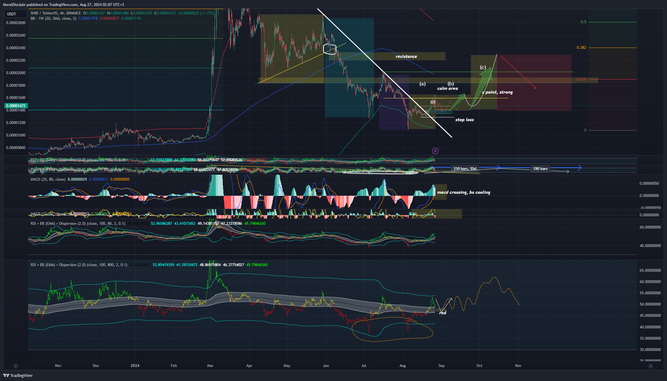 BINANCE:SHIBUSDT Chart Image by MoralDisciple
