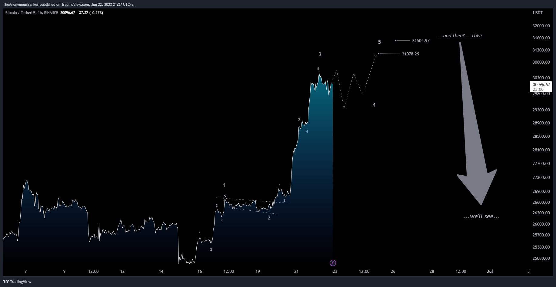 BINANCE:BTCUSDT ภาพชาร์ต โดย TheAnonymousBanker