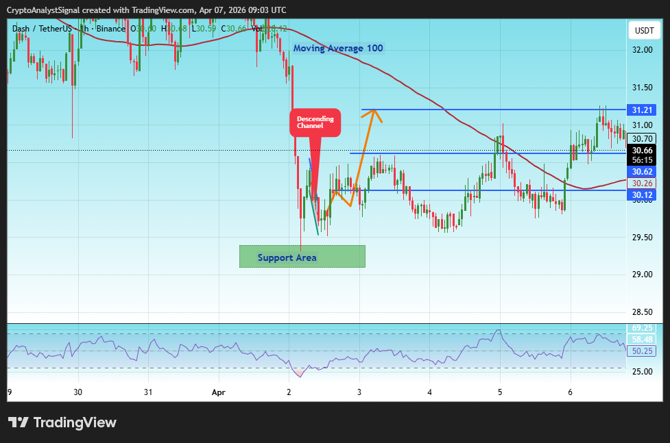 BINANCE:DASHUSDT Image du graphique par CryptoAnalystSignal