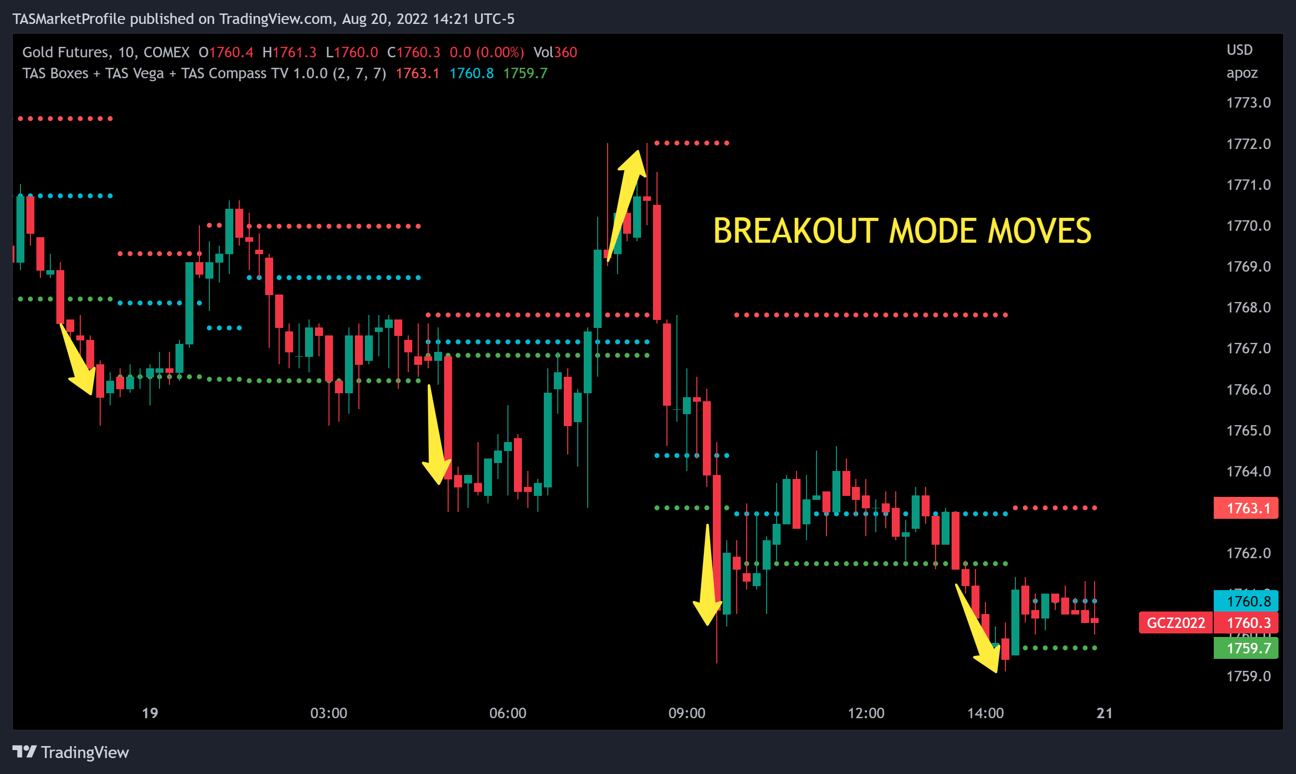 COMEX:GC1! Chart Image by TASMarketProfile