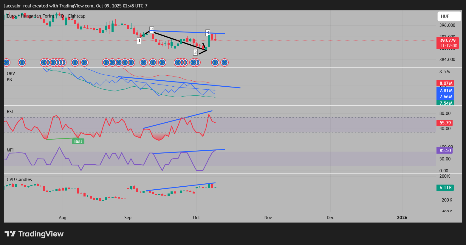 EIGHTCAP:EURHUF Chart Image by jacesabr_real