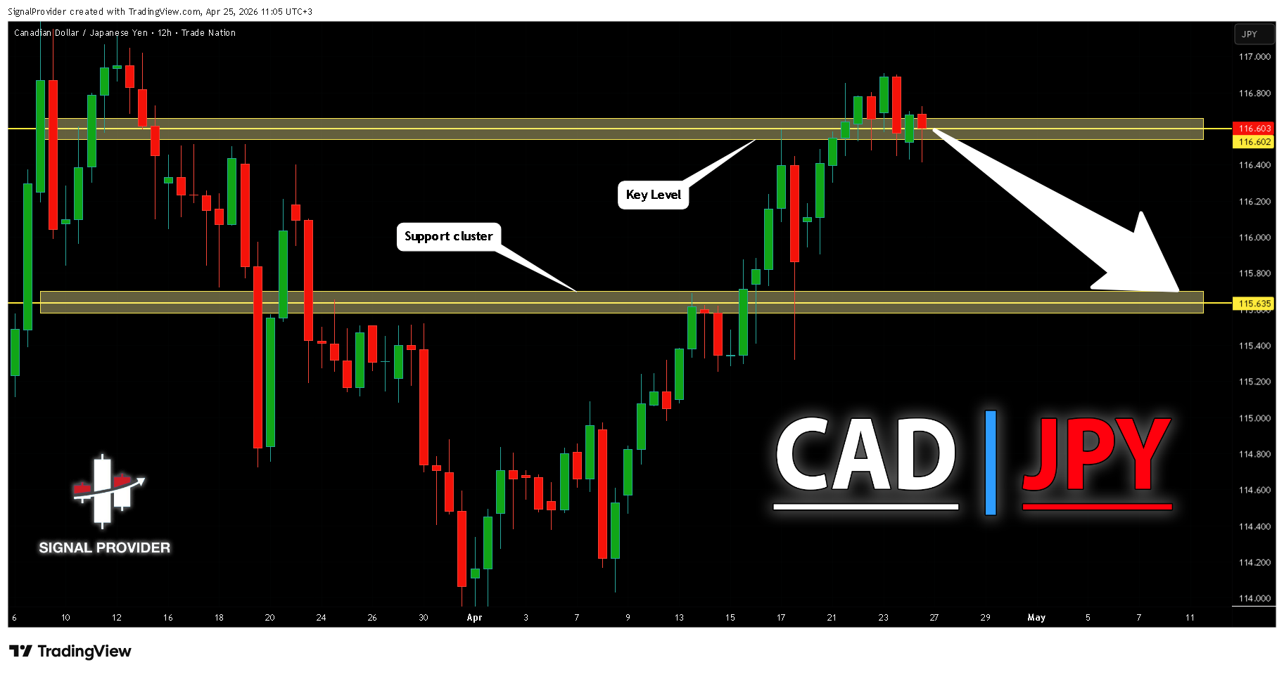 TRADENATION:CADJPY 차트 이미지 - SignalProvider 제공