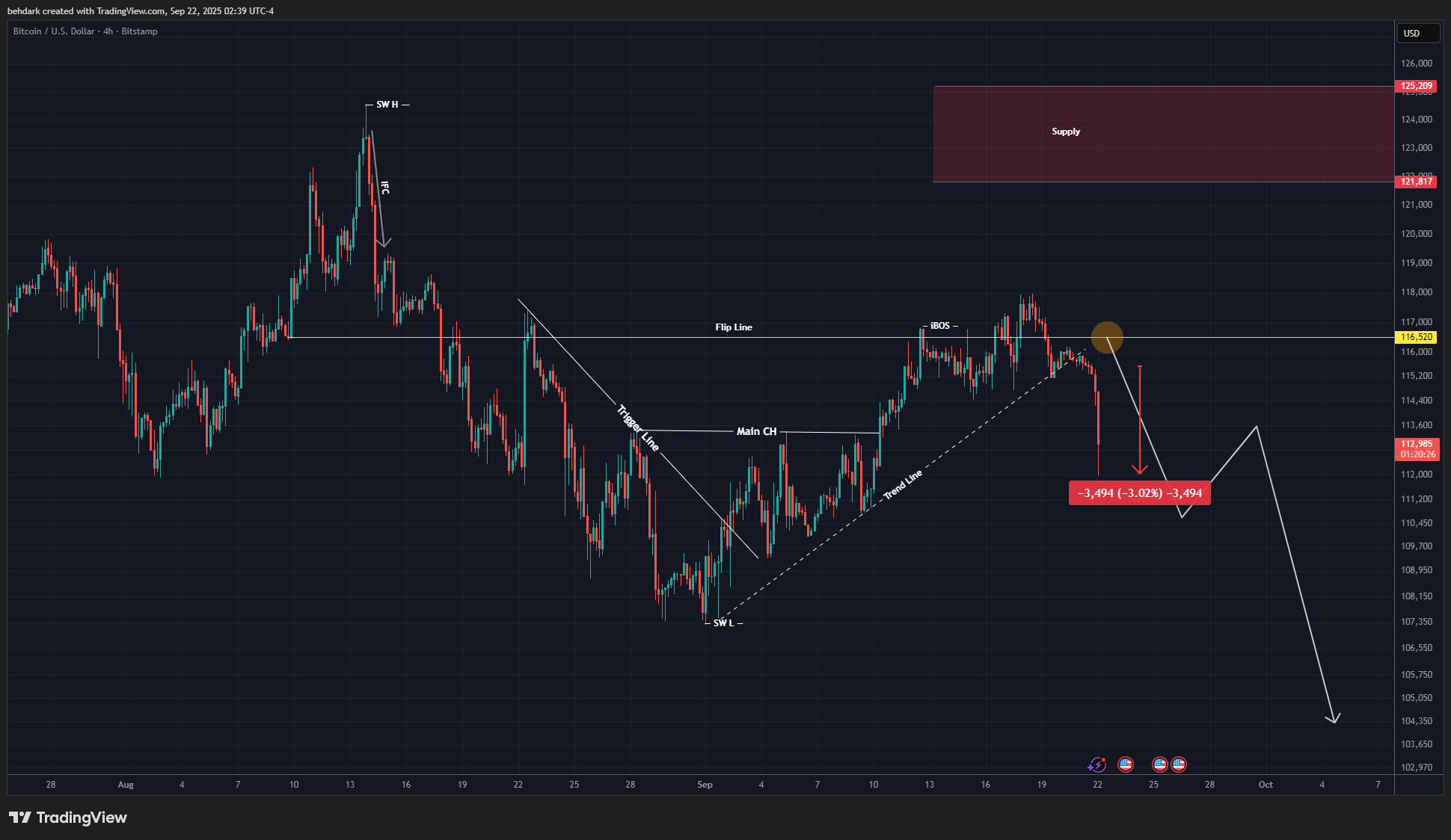 BITSTAMP:BTCUSD Obraz wykresu od behdark